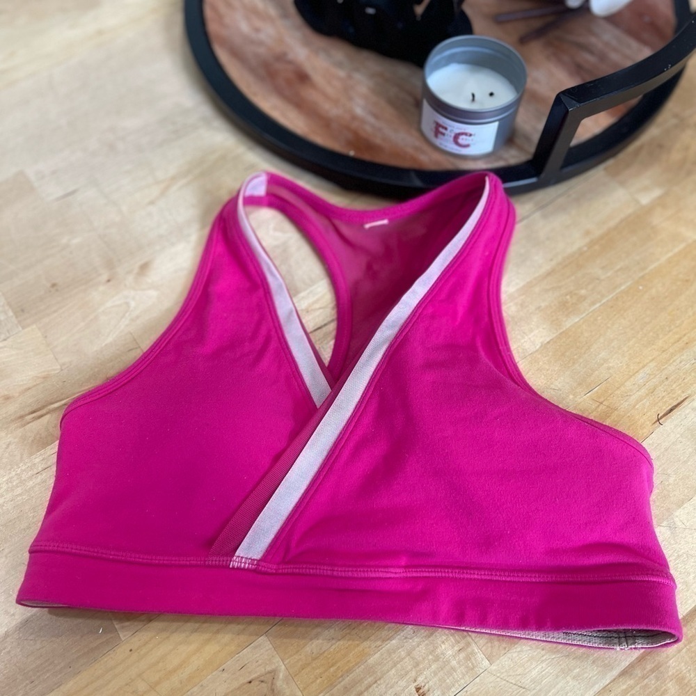 lululemon sport bras pink